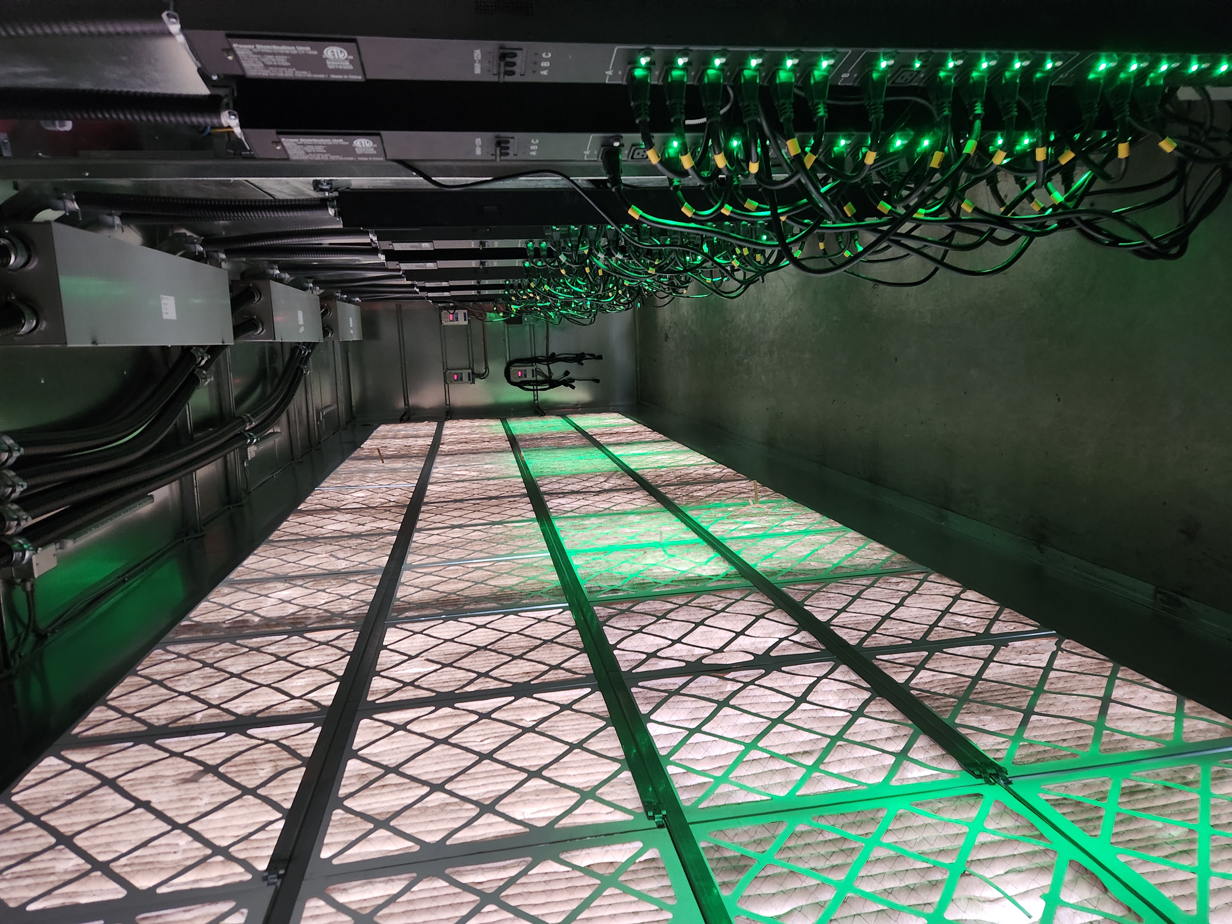 portable crypto mining pod