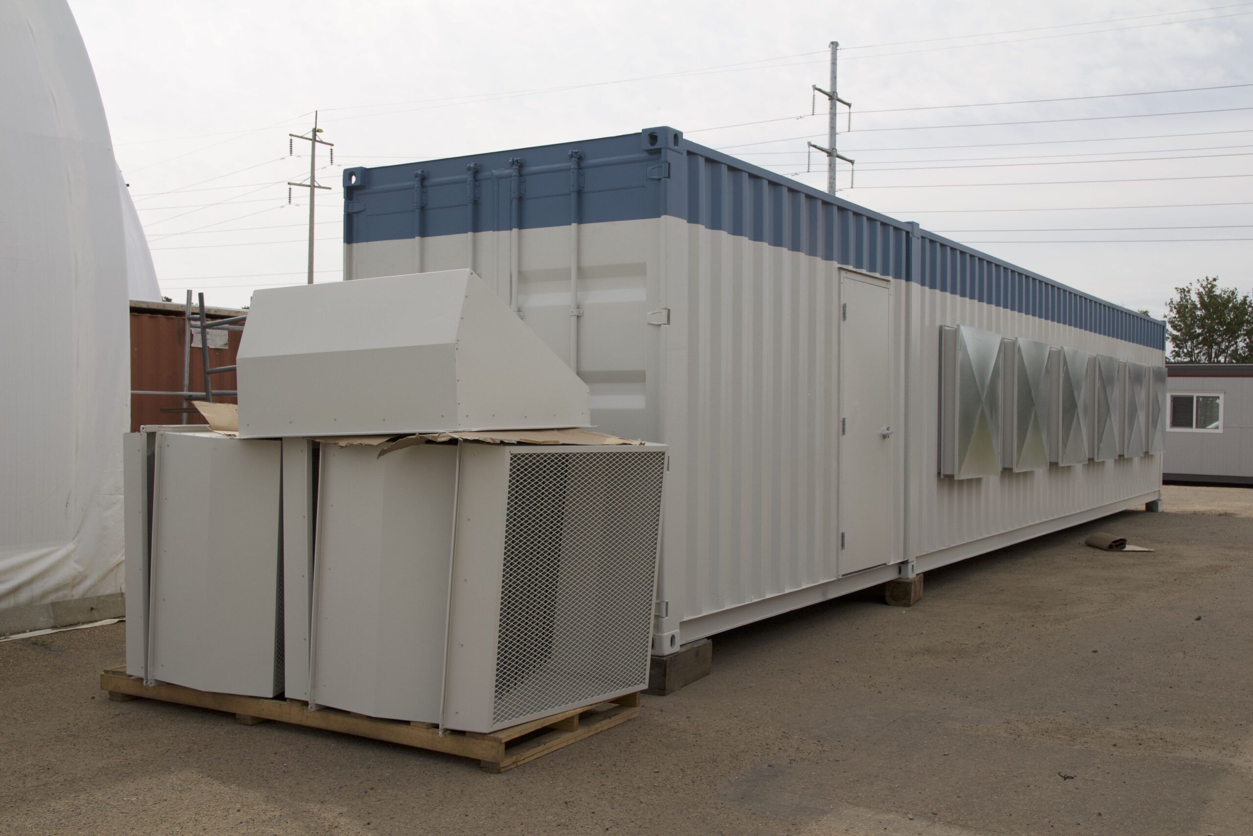 cryptocurrency mining pod